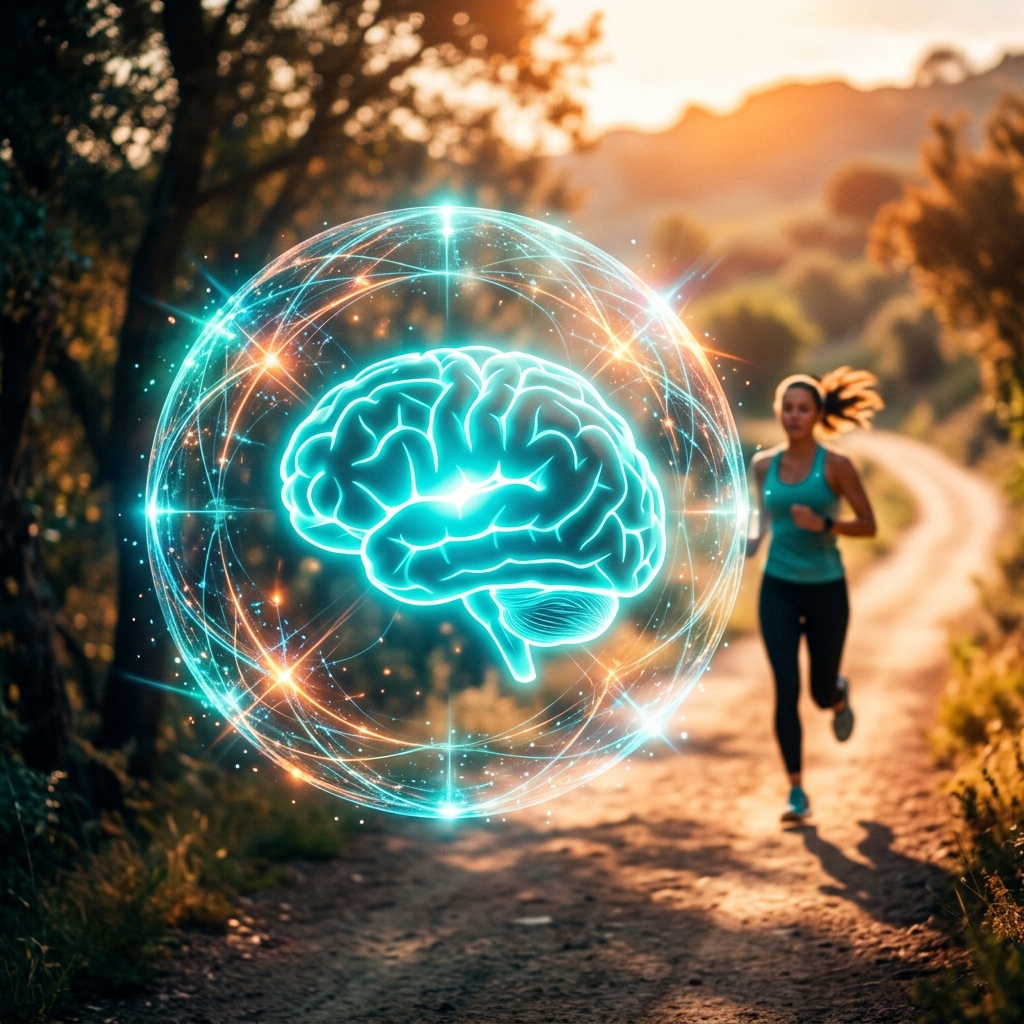 Brein beschermd door een schild van beweging